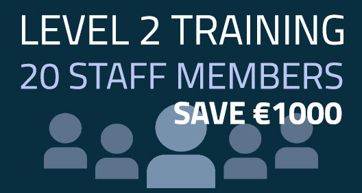 Level Two Food Safety Training Vouchers for 20 Staff Members